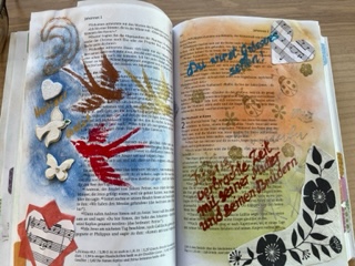 Bible Art Journaling Bible Art Journaling